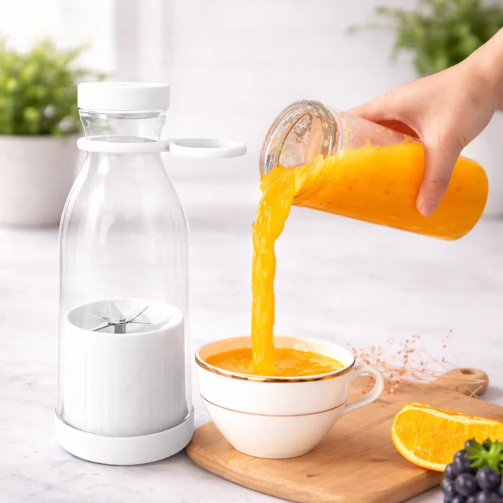 Mixeur à Smoothie | Mixer et boire directement | Indicateur de sécurité | SmoothioGo