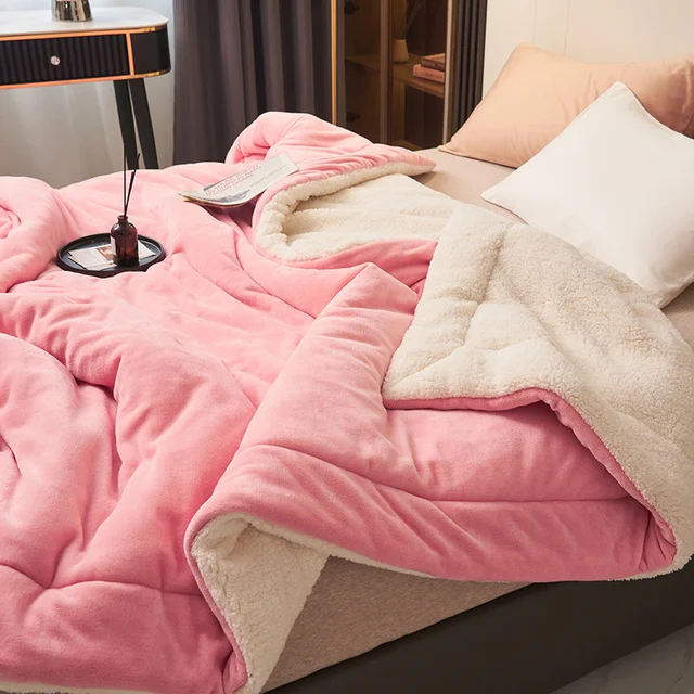 SNUGAURA – Couverture en polaire luxueuse et chaude