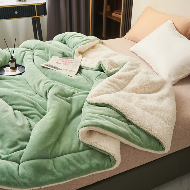 SNUGAURA – Couverture en polaire luxueuse et chaude