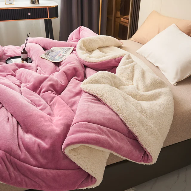 SNUGAURA – Couverture en polaire luxueuse et chaude