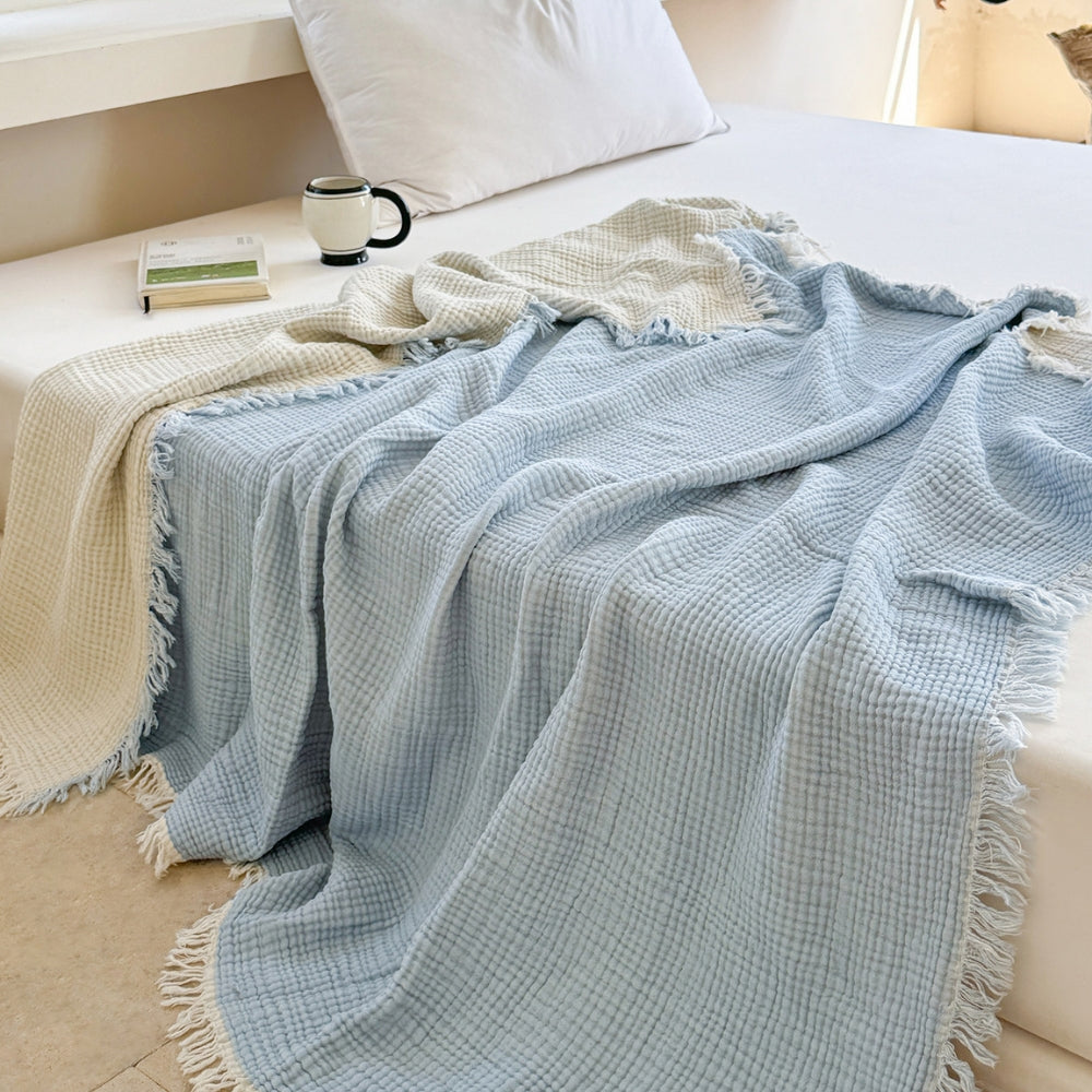 Couverture en gaze de coton doux et respirant