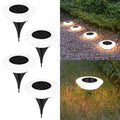 Luminaires solaires | Détection automatique de crépuscule | Circulaire lumineux uniforme | JardinBrilliance