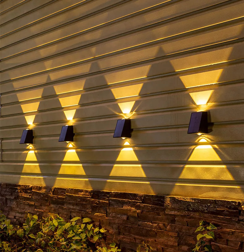 Lampe Murale Solaire | Sans Fil & Automatique | IP65 Résistante aux Intempéries | LumaRay Solaire