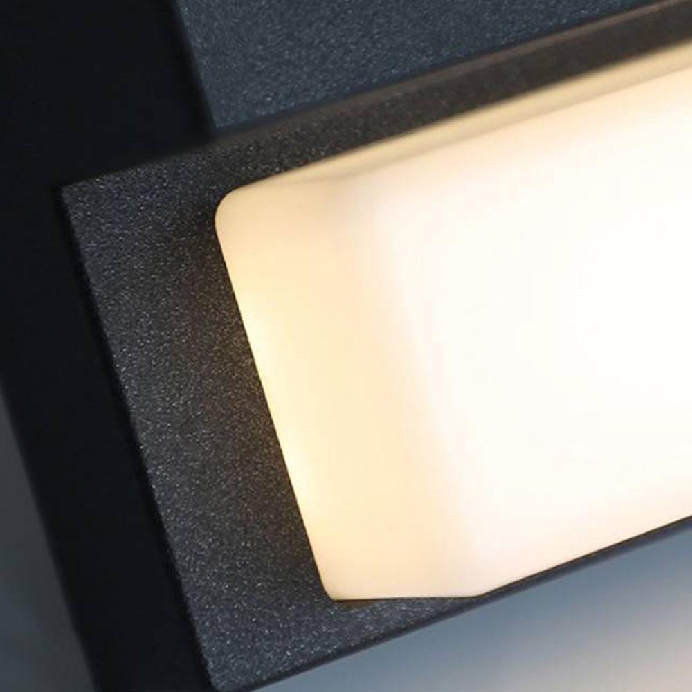 Lumière Murale Solaire à Détection de Mouvement pour Extérieur | Fixture de Jardin en Bronze Noir Durable