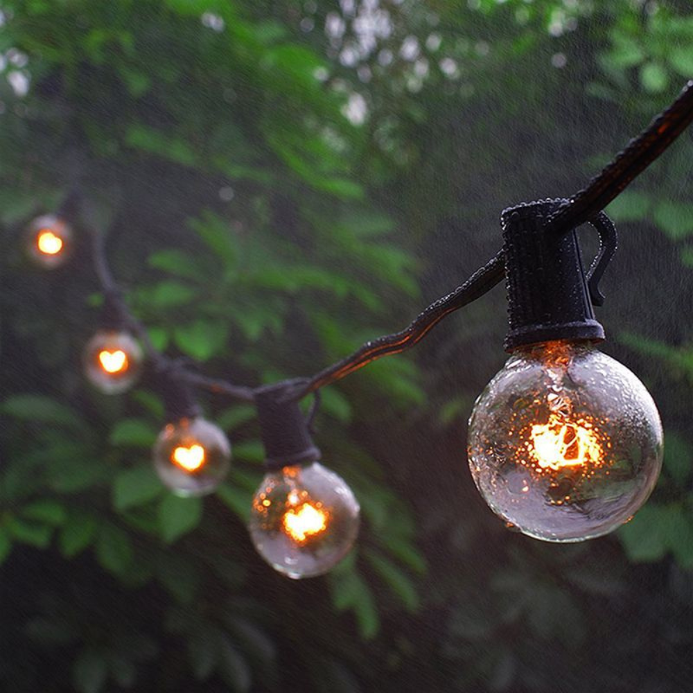 Guirlandes Solaire Extérieures - Lumières LED Globe pour Décoration de Jardin