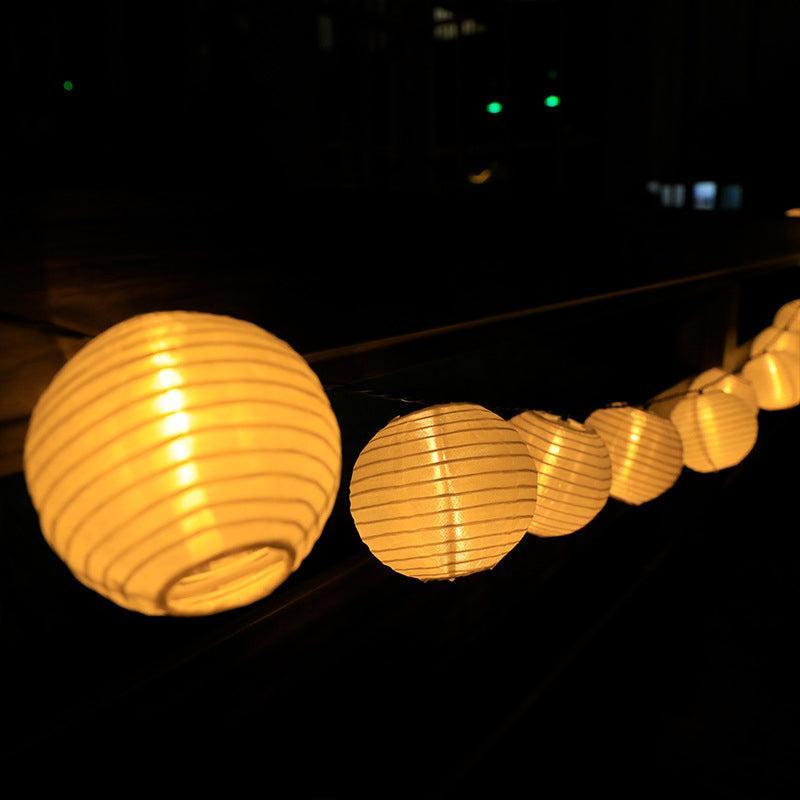 Guirlandes Lumineuses Solaires | Lumières Art Déco Étanches pour Décor Extérieur