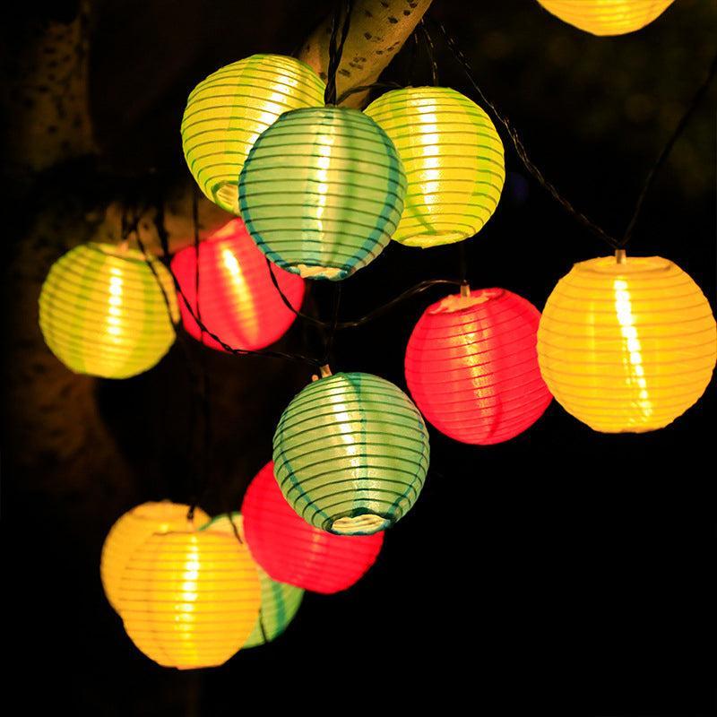 Guirlandes Lumineuses Solaires | Lumières Art Déco Étanches pour Décor Extérieur