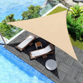 Voile d'ombrage | Surface d'ombre triangulaire pour terrasse | Protection UV et déperlant | AeriCover