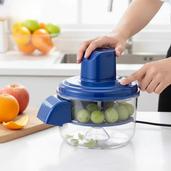 Éplucheur | Éplucheur de cuisine électrique | Épluchage rapide par simple pression sur un bouton | PeelMaster