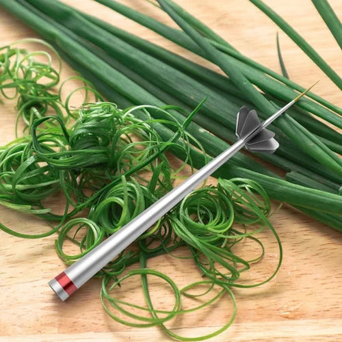 Coupe-légumes spiralé | Lames en acier inoxydable à 360 degrés | Fines bandes de légumes et d'herbes | SwiftSlice