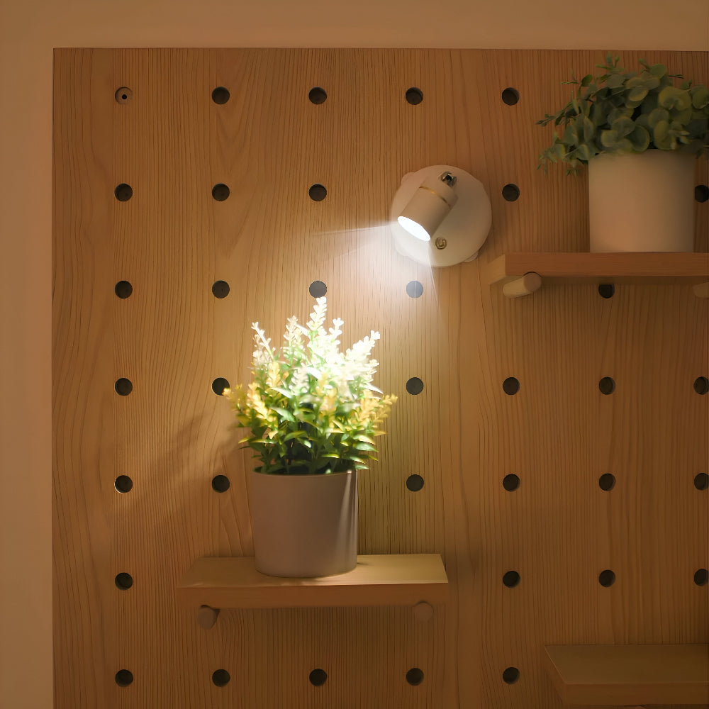 Spot LED sans fil avec télécommande – éclairage d'accentuation dimmable