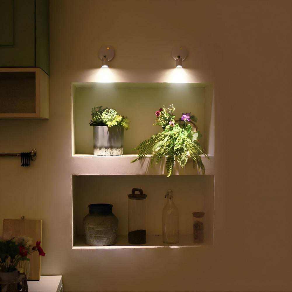 Spot LED sans fil avec télécommande – éclairage d'accentuation dimmable
