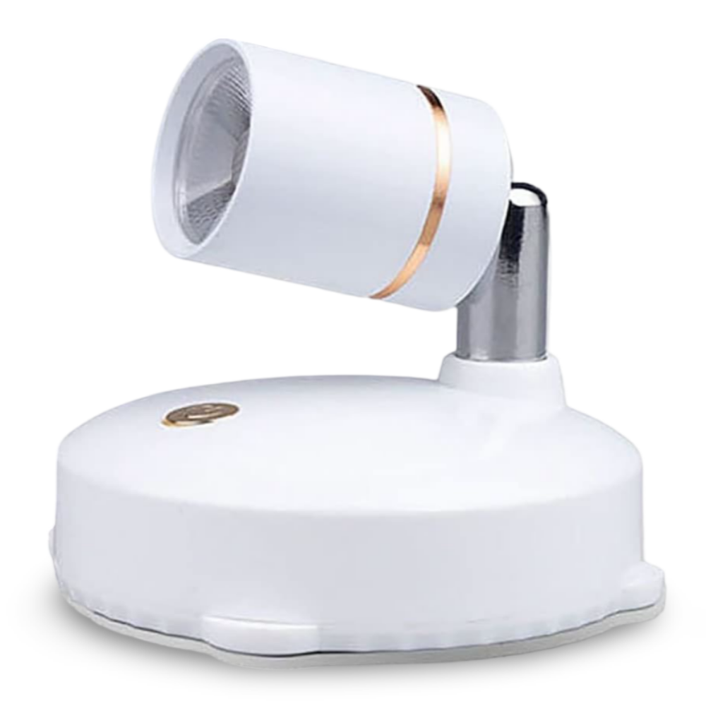 Spot LED sans fil avec télécommande – éclairage d'accentuation dimmable
