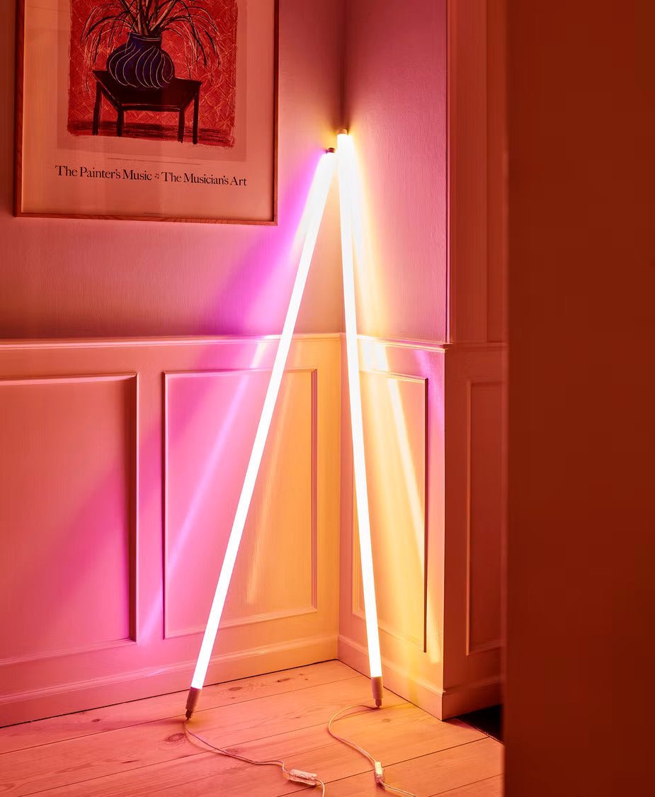Lampe sur pied | Lampe néon en tube | Placement flexible | NeonArc