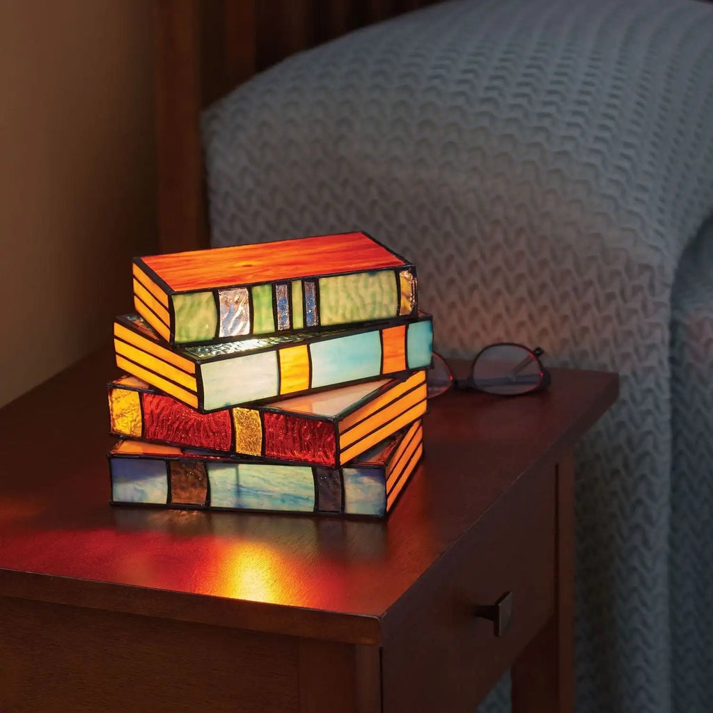 Lampe de Livre Artistique Colorée - IllumiBook
