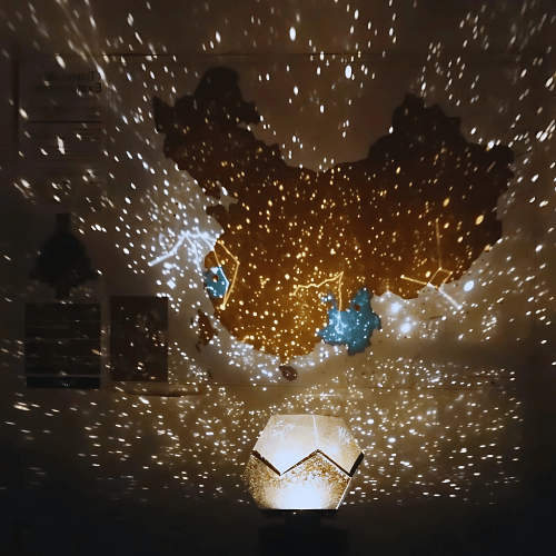 Skanto | Projecteur Galaxie | Lumière Réglable et USB | Multicolore
