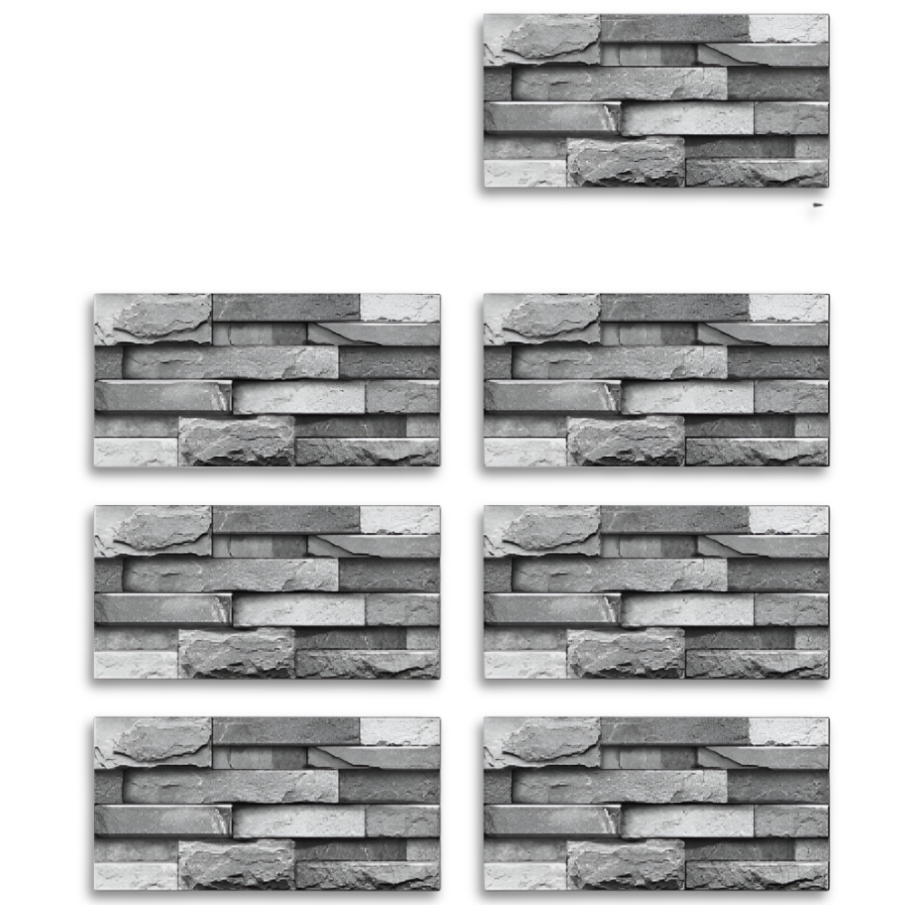 StickTile Panneaux Muraux - 7/14/21 pièces Autocollantes, Imperméables en Carreaux de Marbre Décoration Murale