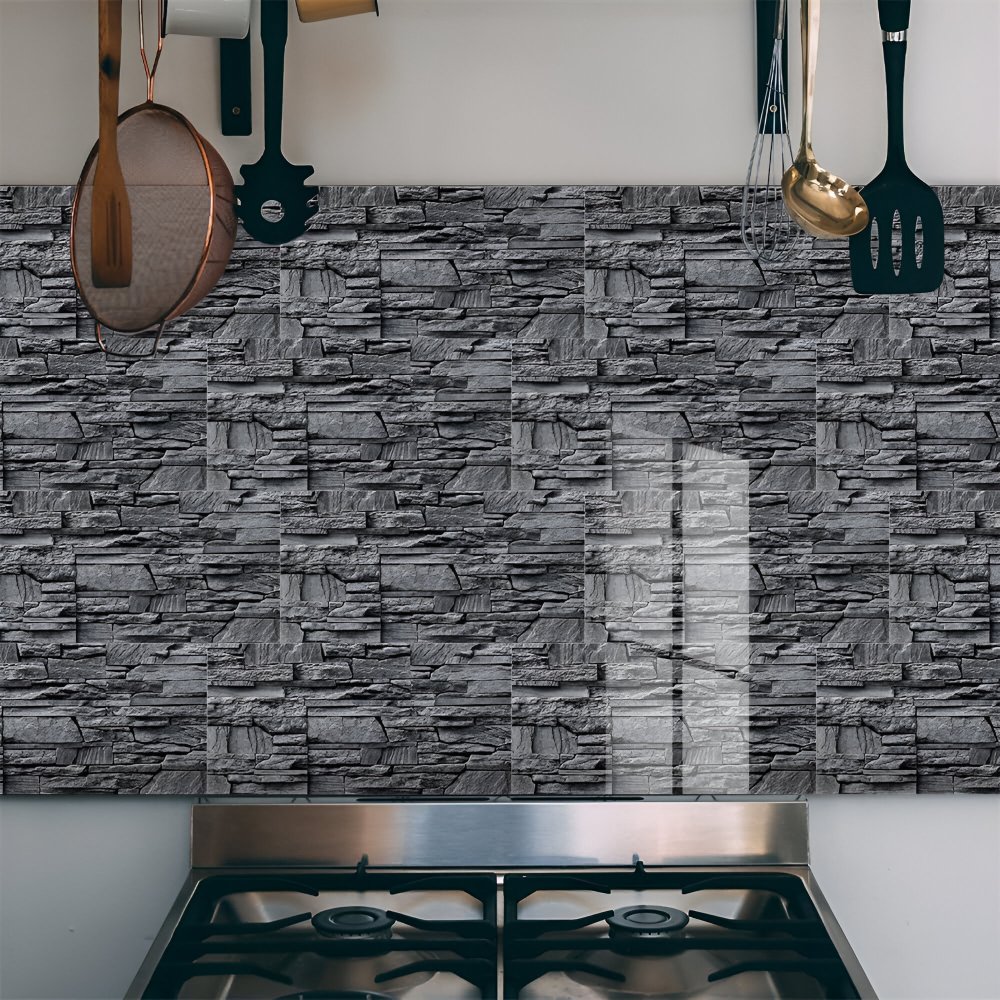 StickTile Panneaux Muraux - 7/14/21 pièces Autocollantes, Imperméables en Carreaux de Marbre Décoration Murale