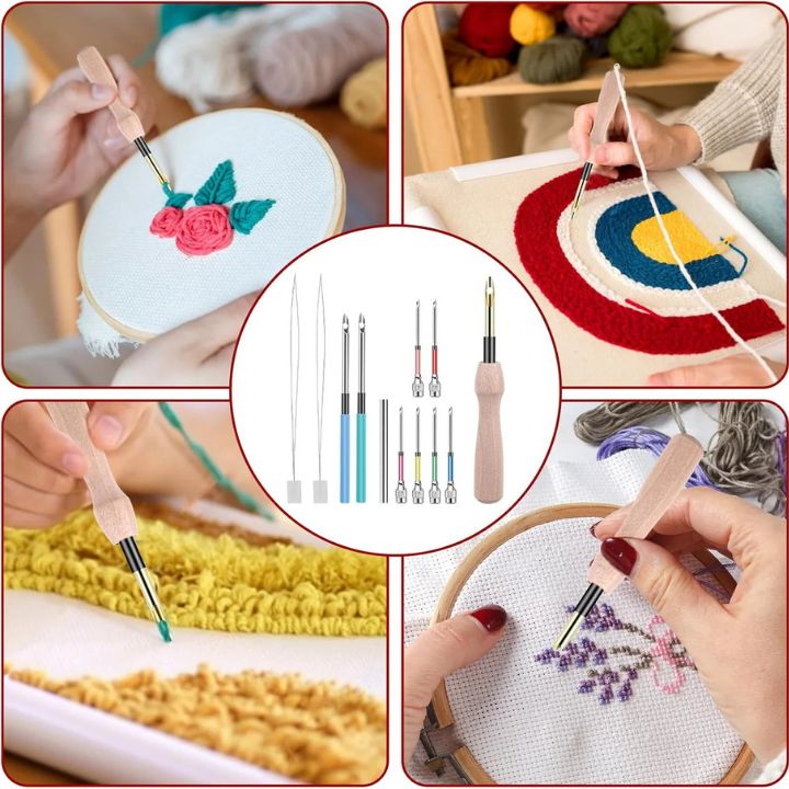 Stickset | Technique de broderie précise | Poignée ergonomique confort | StitchSage
