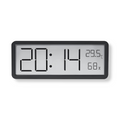 Horloge murale LED avec température et humidité – horloge numérique moderne