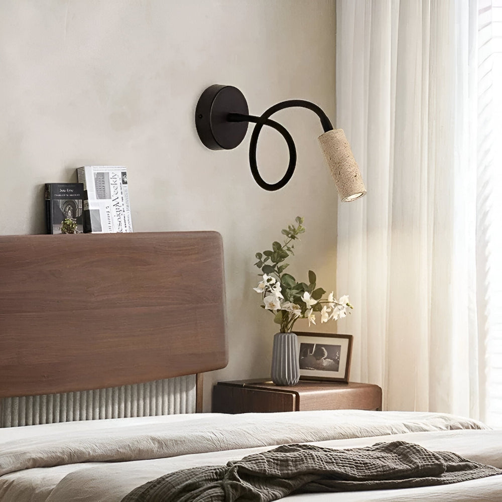 Applique murale en marbre travertin jaune au design élégant
