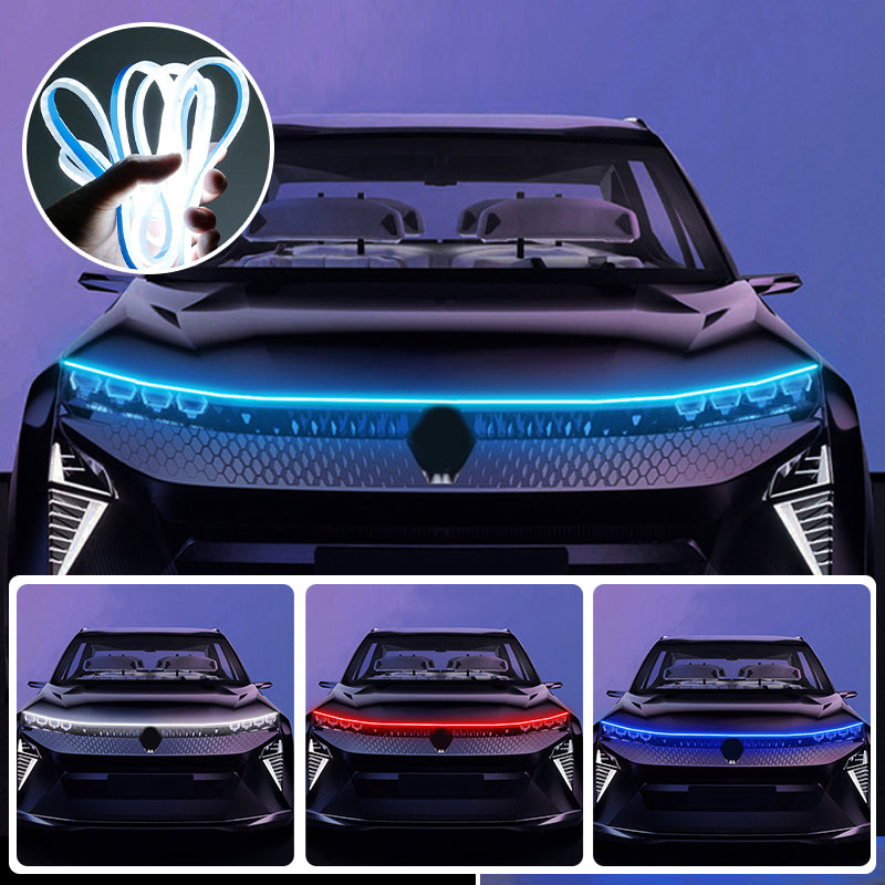 Lumière à bande | Lampe de capot auto | Flexible et étanche | GlowHood