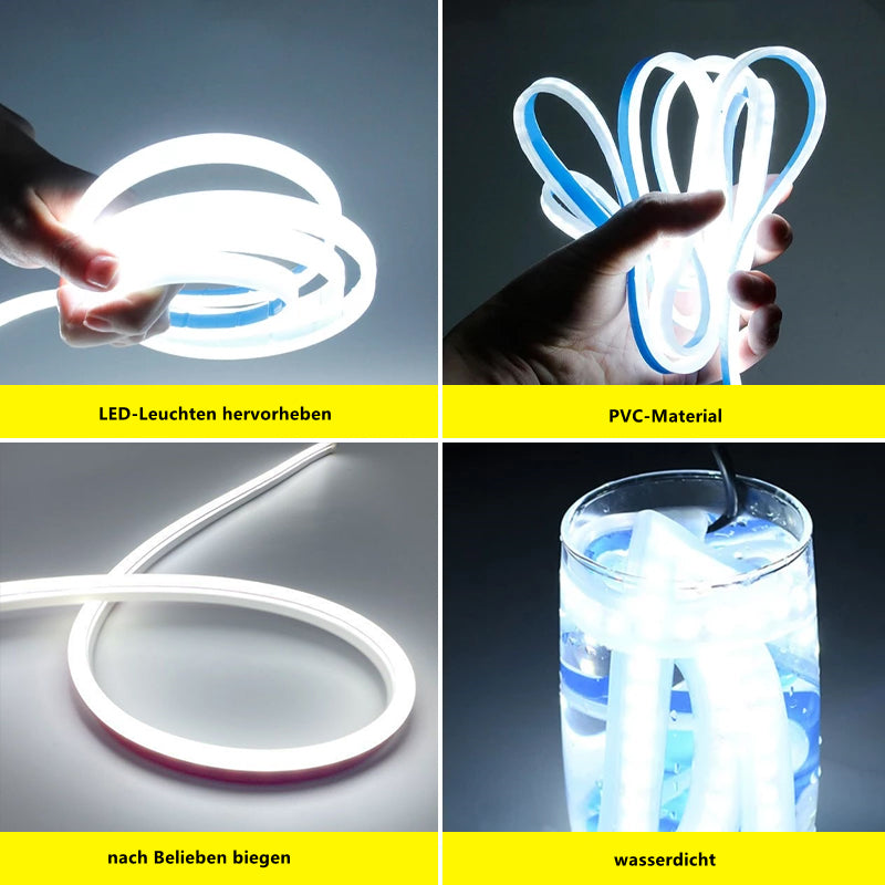 Lumière à bande | Lampe de capot auto | Flexible et étanche | GlowHood
