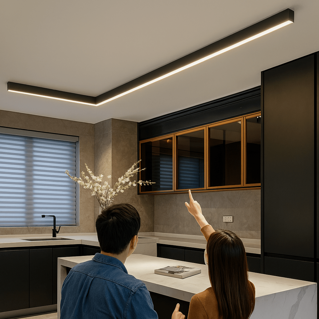 STYLELIGHT LED – Lampe de plafond minimaliste au design scandinave et à forte luminosité