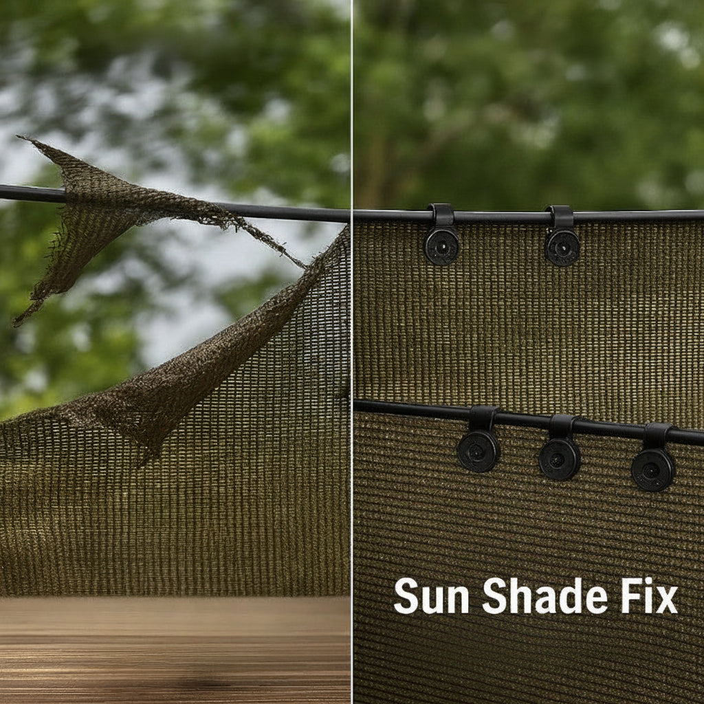 SUNCLIP – Solution de Fixation Sécurisée pour Ombre