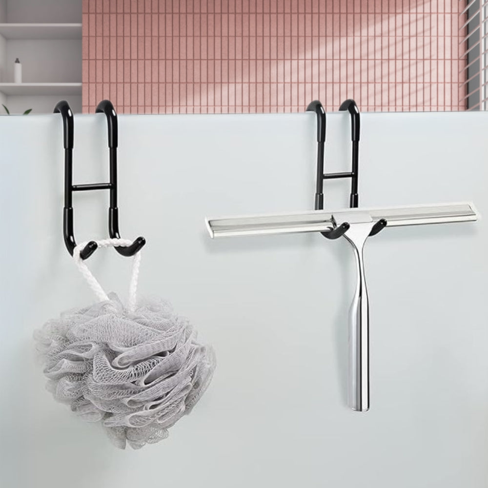 Crochet de Salle de Bain Suspendu en S, sans Perçage