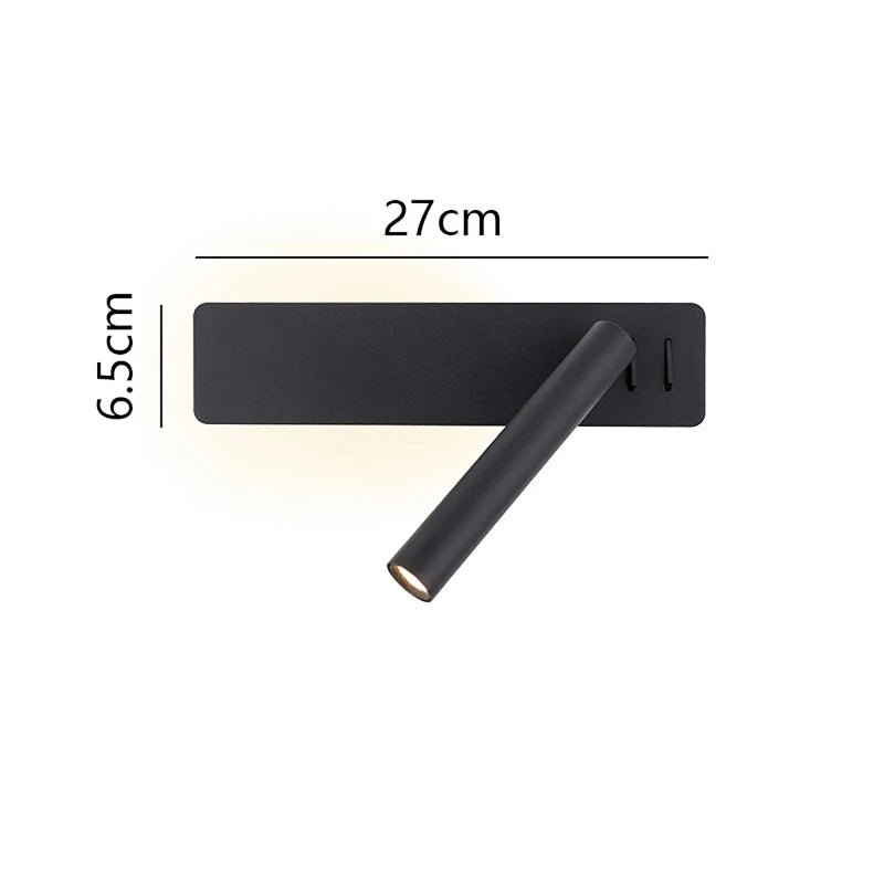 LUMISWIVEL – Lampe LED Rotative pour un Éclairage de Lit Ajustable