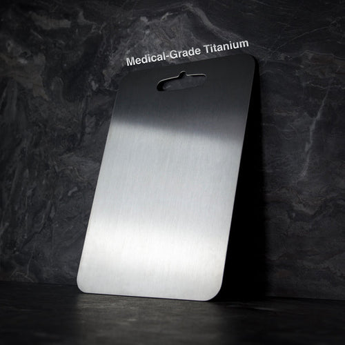 Planche à Découper en Titane Sans BPA ni Microplastiques - PureSteel