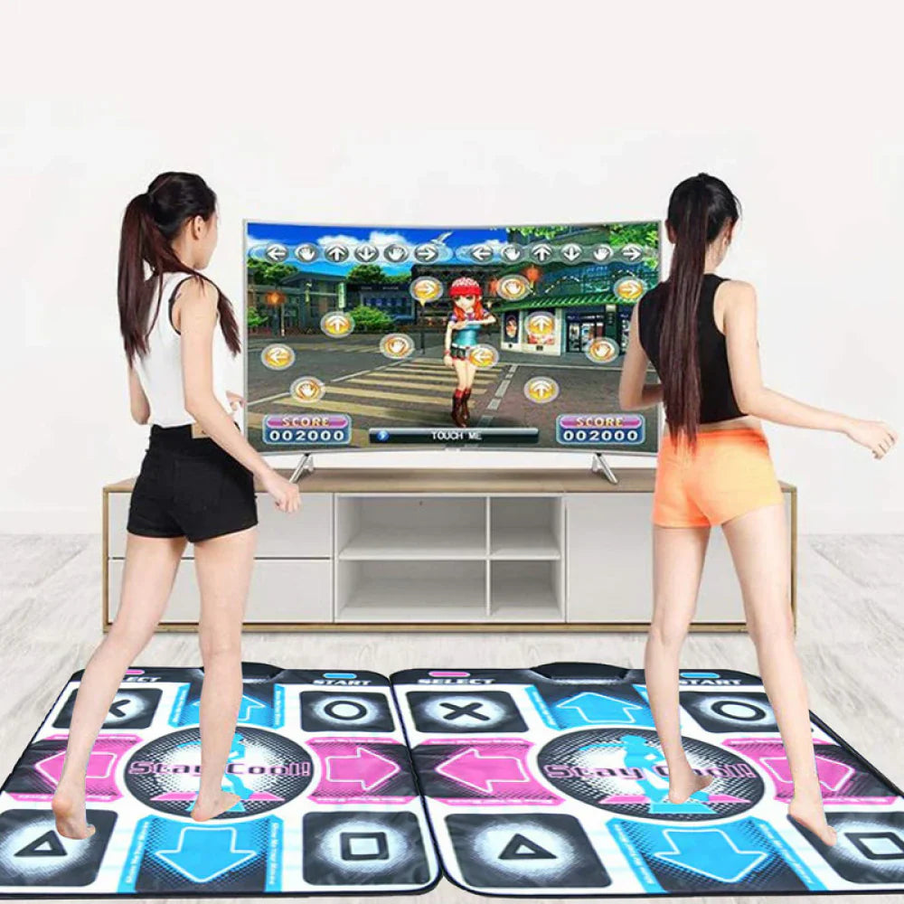 Tapis de danse | Plus de mouvement à la maison | Bluetooth, antidérapant, modes de jeu | MovePulse