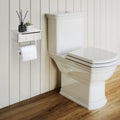 Boîte à mouchoirs | Support pour papier toilette en acier inoxydable | Support 2 en 1 avec plateau | SteelShelf
