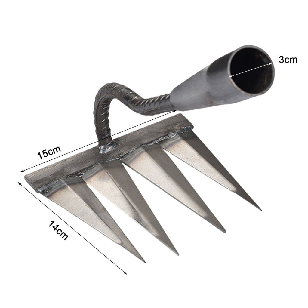 SOILSWEEP – Râteau de Jardin en Métal Durable pour un Désherbage Efficace et une Préparation du Sol