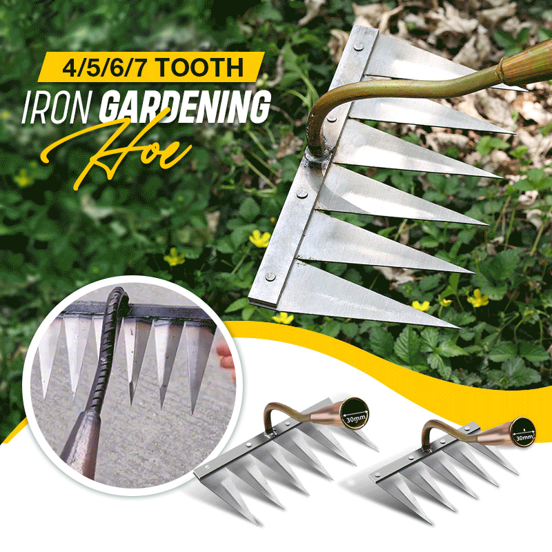 SOILSWEEP – Râteau de Jardin en Métal Durable pour un Désherbage Efficace et une Préparation du Sol