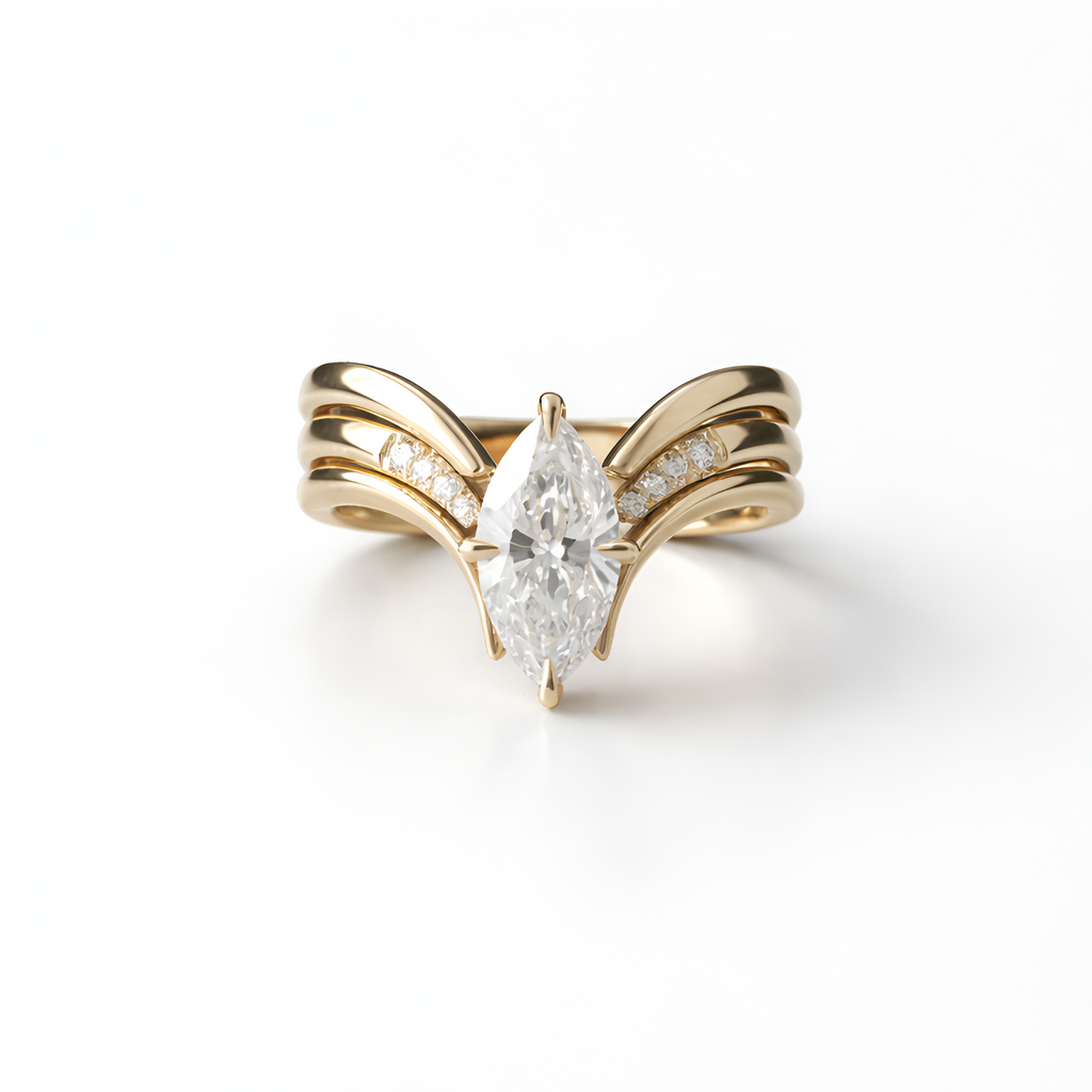 Elsie - Bague en or Élégance intemporelle
