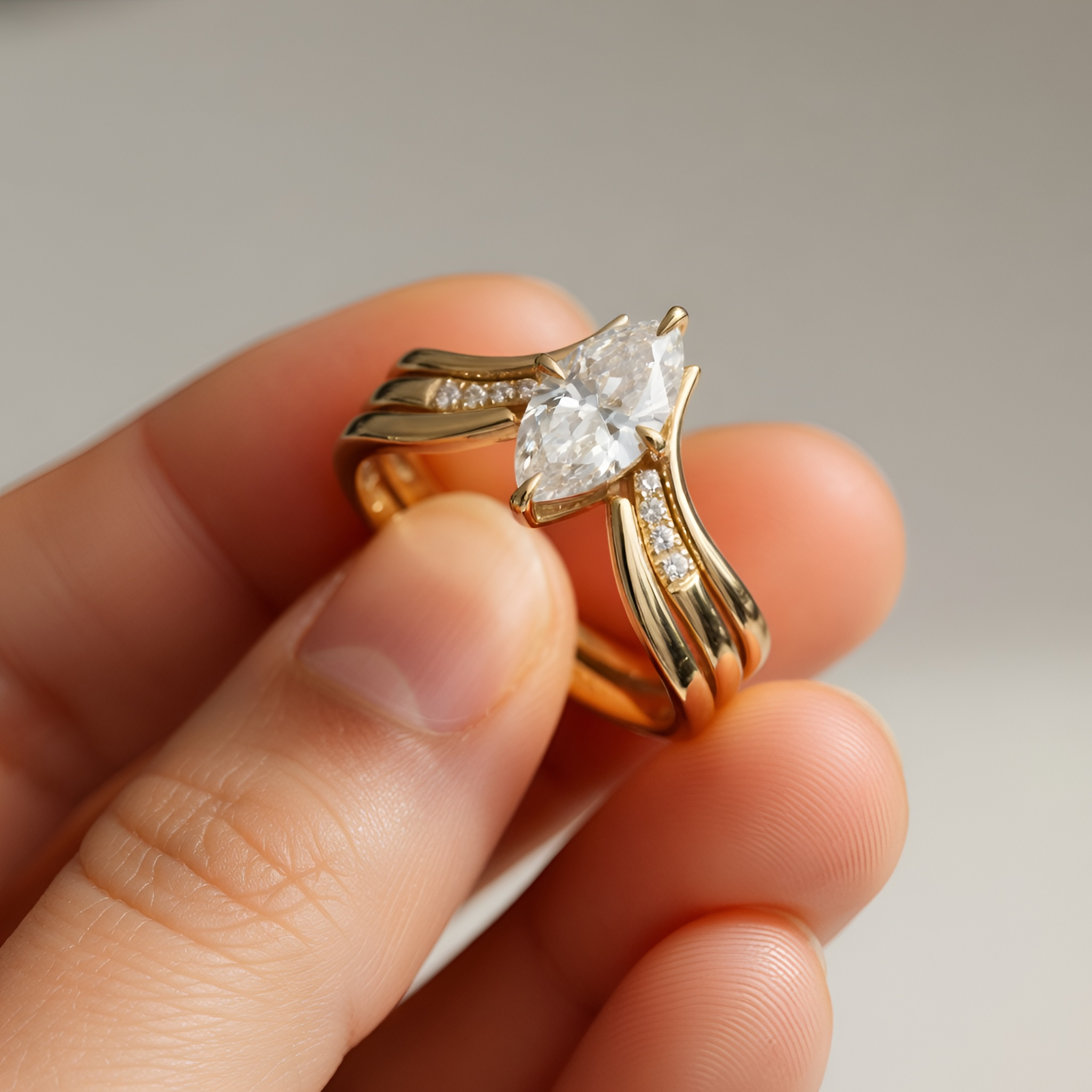 Elsie - Bague en or Élégance intemporelle
