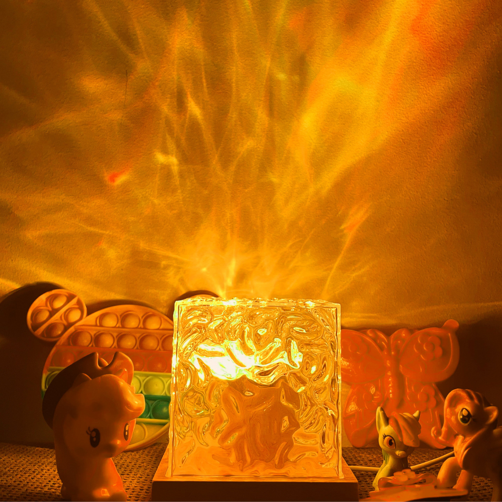 Lampe de table | Changement de couleur et dimmable | Lumière d'ambiance relaxante | AuroraGlow