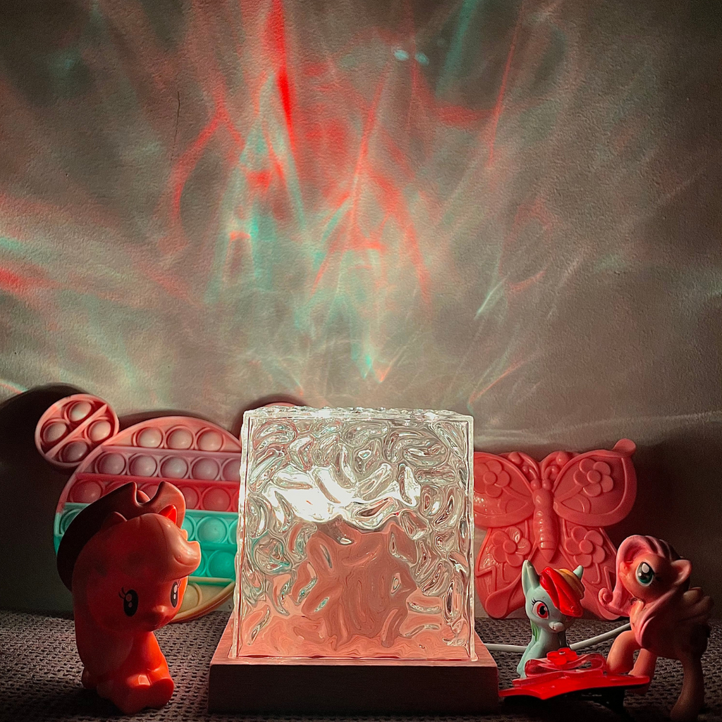 Lampe de table | Changement de couleur et dimmable | Lumière d'ambiance relaxante | AuroraGlow