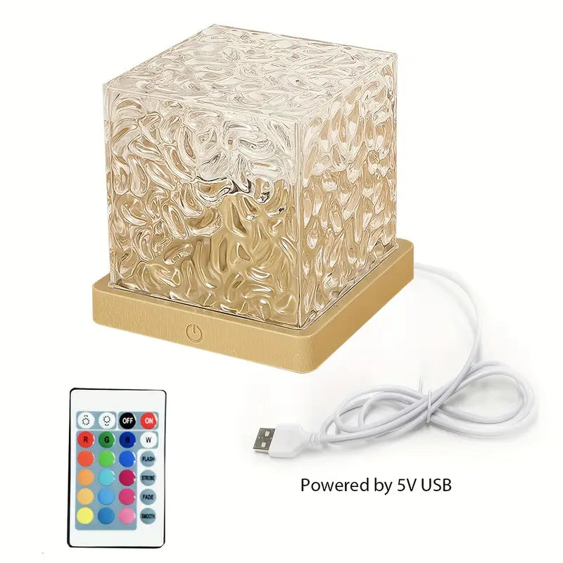 Lampe de table | Changement de couleur et dimmable | Lumière d'ambiance relaxante | AuroraGlow
