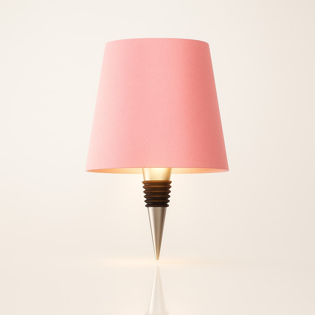 Lampe de table | Accessoire de lampe à bouteille | Dimmable sans fil | LumiBouteille