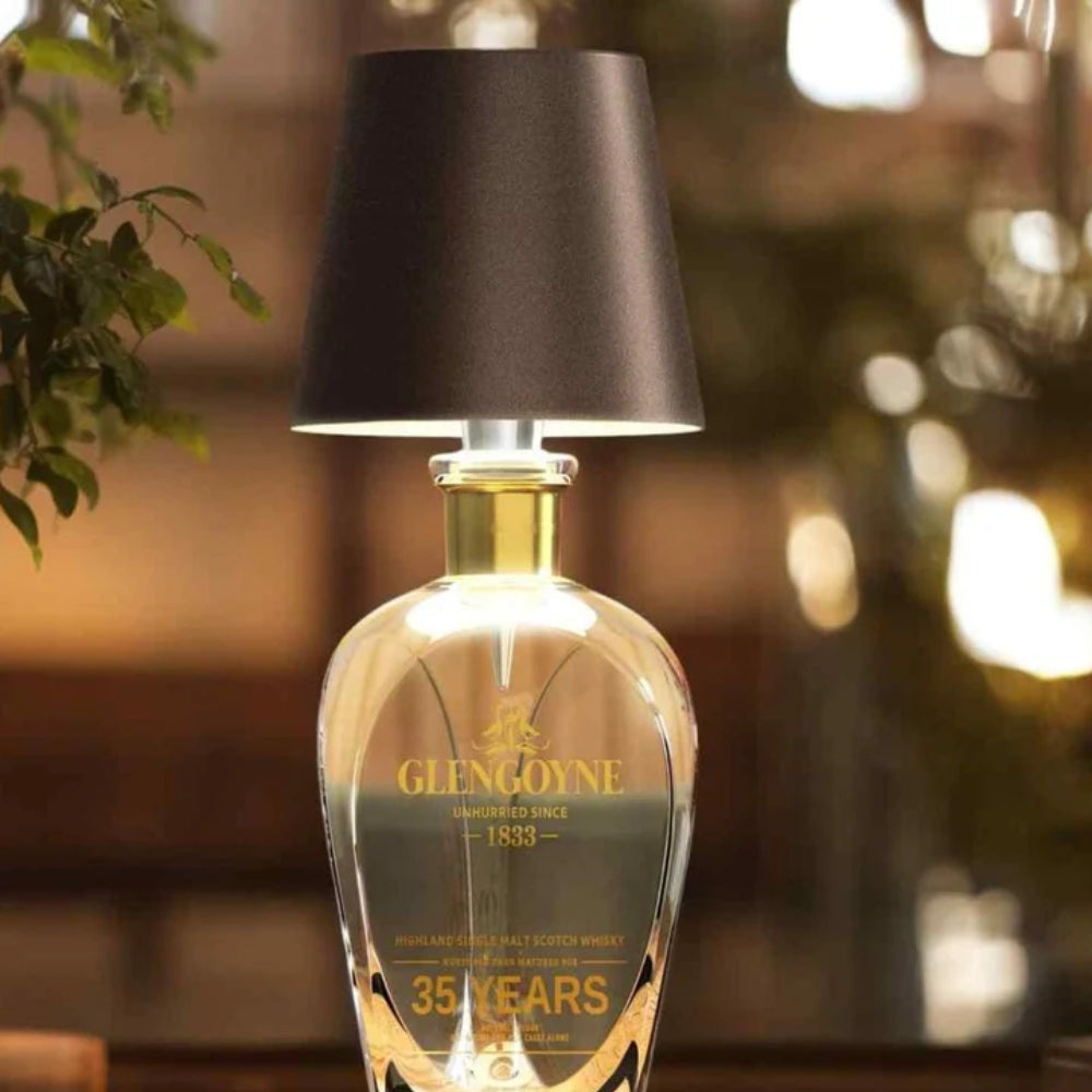 Lampe de table | Accessoire de lampe à bouteille | Dimmable sans fil | LumiBouteille
