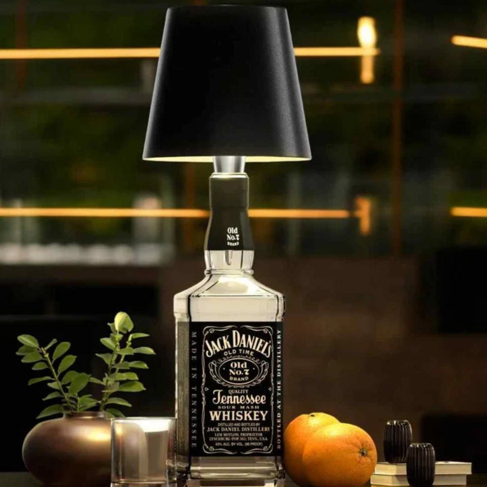 Lampe de table | Accessoire de lampe à bouteille | Dimmable sans fil | LumiBouteille