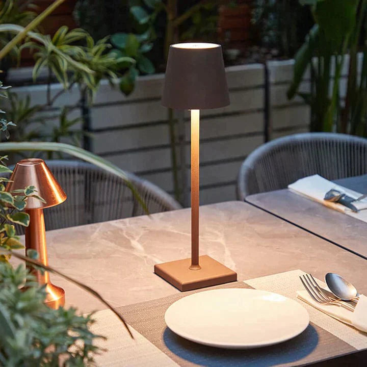 Lampe de table | Design minimaliste | Lumière LED dimmable | AuraTable