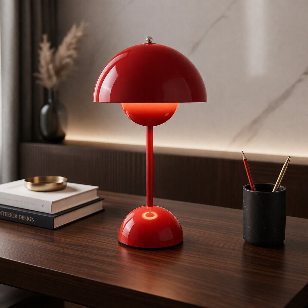 Lampe de table | Lampe de chevet | Dimmable & Sans fil | Lumenara