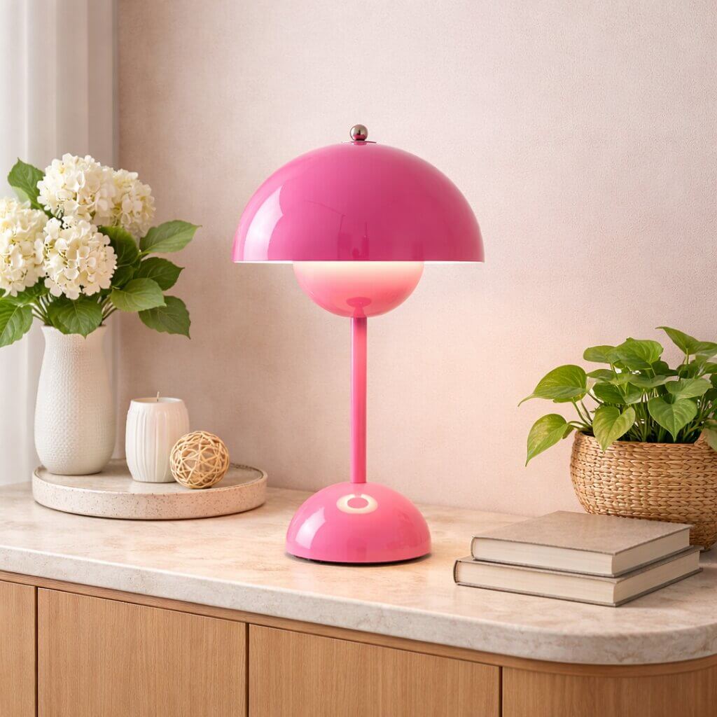 Lampe de table | Lampe de chevet | Dimmable & Sans fil | Lumenara