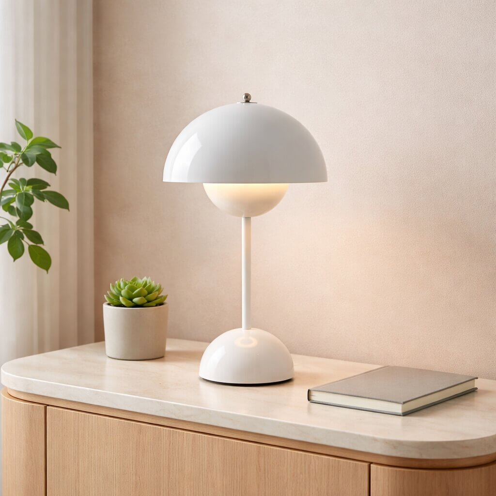 Lampe de table | Lampe de chevet | Dimmable & Sans fil | Lumenara