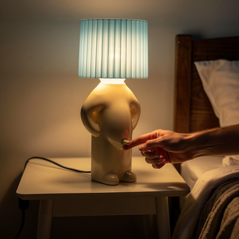 Lampe de table | Lumière douce | Compacte | WinkLight