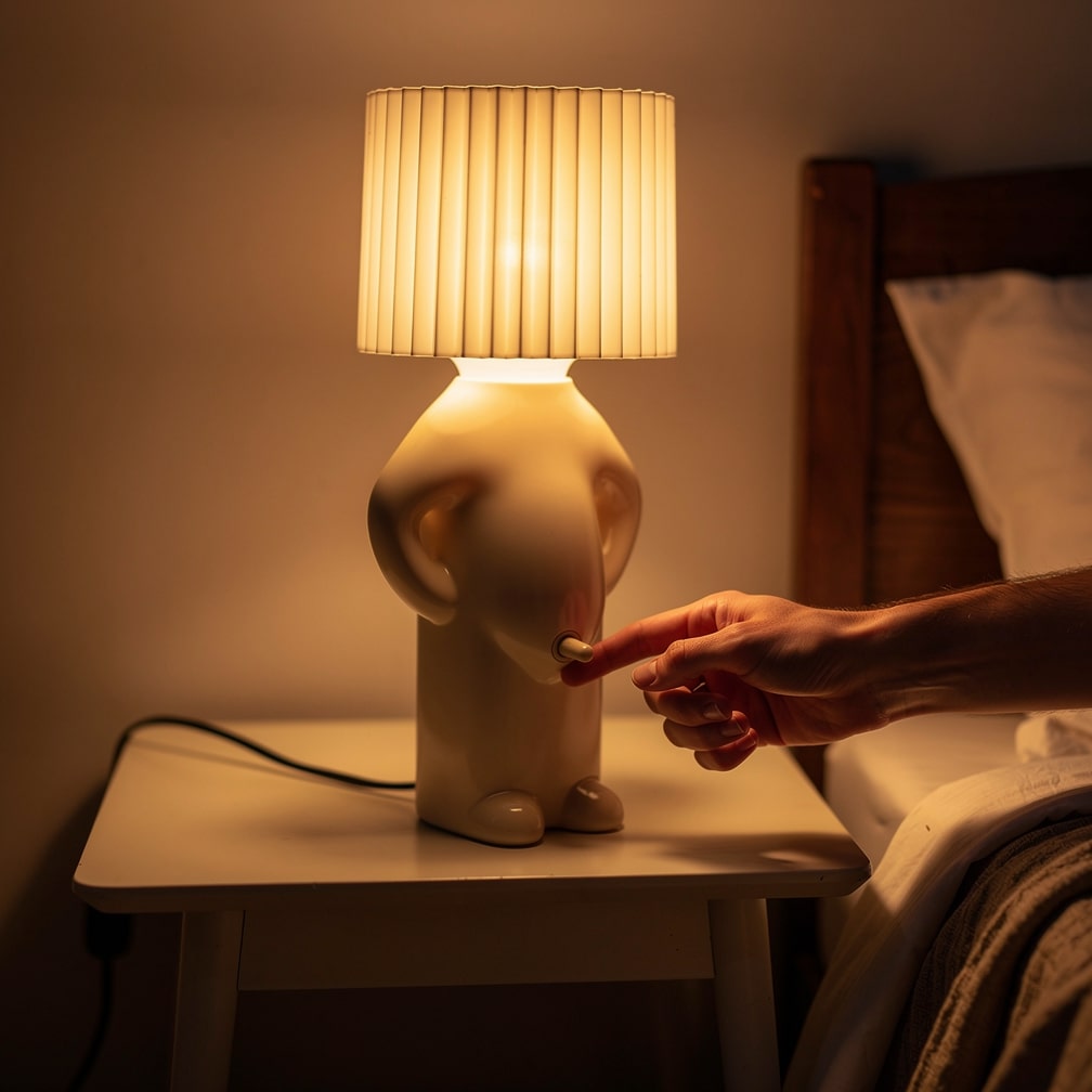 Lampe de table | Lumière douce | Compacte | WinkLight